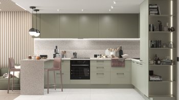 Тренды и новые цвета в дизайне современных кухонь в 2023 году в Чике - chik.mebel54.com | фото