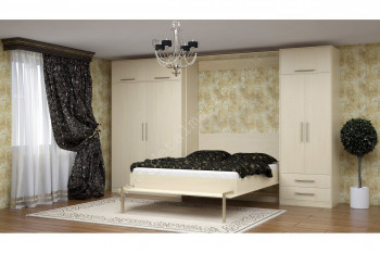 Комплект мебели со шкаф-кроватью трансформер Ратмир в Чике - chik.mebel54.com | фото