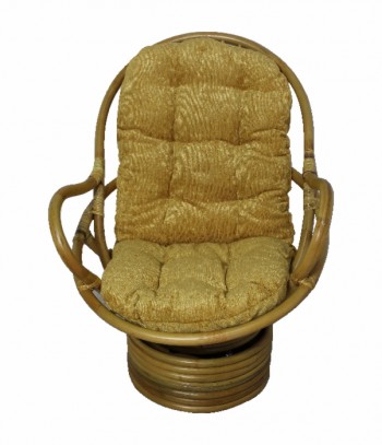 SWIVEL ROCKER кресло-качалка, ротанг №4 в Чике - chik.mebel54.com | фото