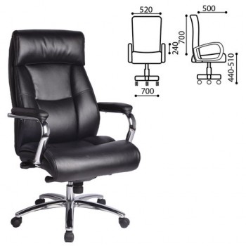 Кресло офисное BRABIX Phaeton EX-502 в Чике - chik.mebel54.com | фото