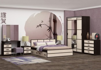 Модульная спальня Сакура в Чике - chik.mebel54.com | фото