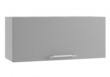 Норд ШВГ 800 Шкаф верхний горизонтальный (Камень беж/корпус Белый) в Чике - chik.mebel54.com | фото